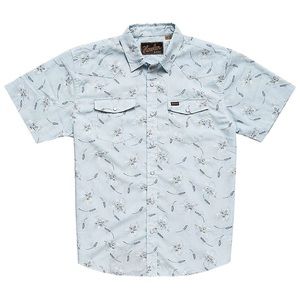 Howler Brothers Grainsfield Print Pearl-snap Size Medium.